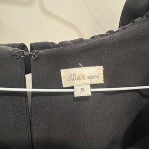 Black long sleeve dress